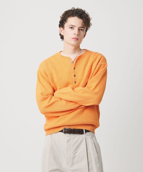 BEAUTY＆YOUTH UNITED ARROWS セーター ニット リラックス 4ボタン