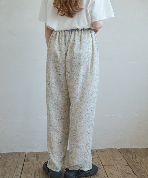 「Crisp」 イージーパンツ FREE ブルー レディース_画像7