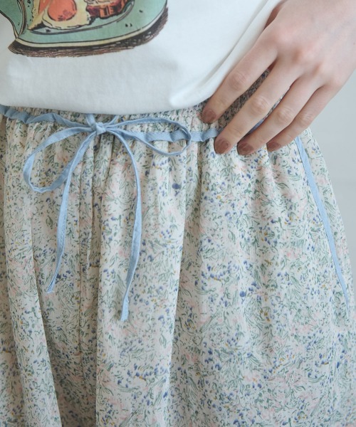 「Crisp」 イージーパンツ FREE ブルー レディース_画像8