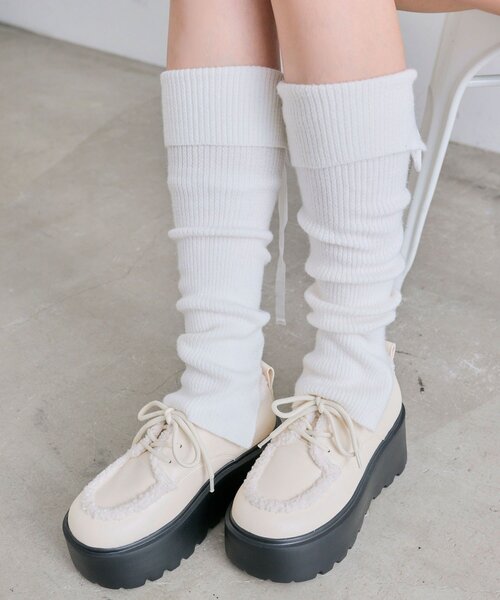 「OLIVE des OLIVE」 シューズ LARGE キャメル レディース_画像4