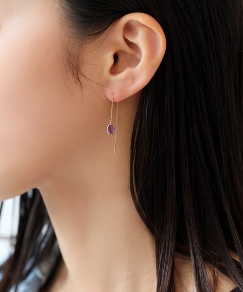 「Lilas」 ピアス(両耳用) FREE ゴールド レディース_画像9