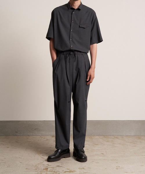 「TROVE」 スラックス 2 チャコール メンズ_画像3