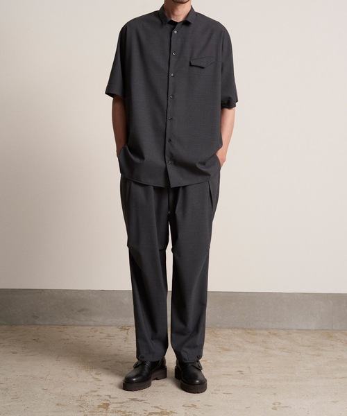 「TROVE」 スラックス 2 チャコール メンズ_画像4