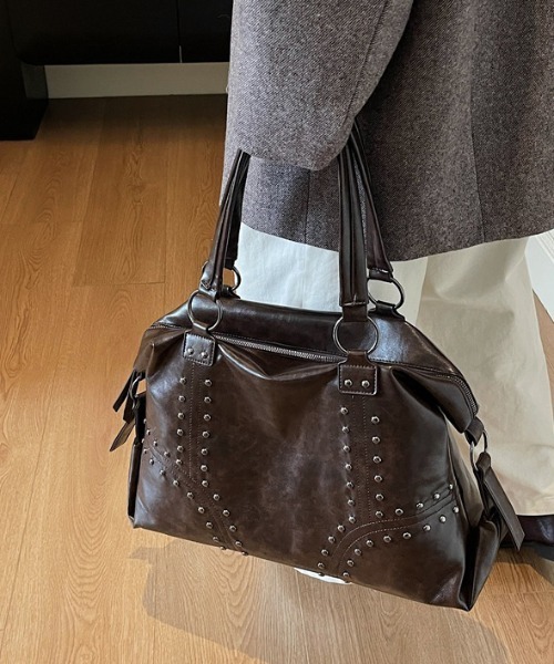WEGO（ウィゴー） ショルダーバッグ バッグ Y2Kフェイクレザースタッズ