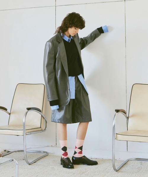 「soerte」 テーラードジャケット 2 アイボリー メンズ_画像6