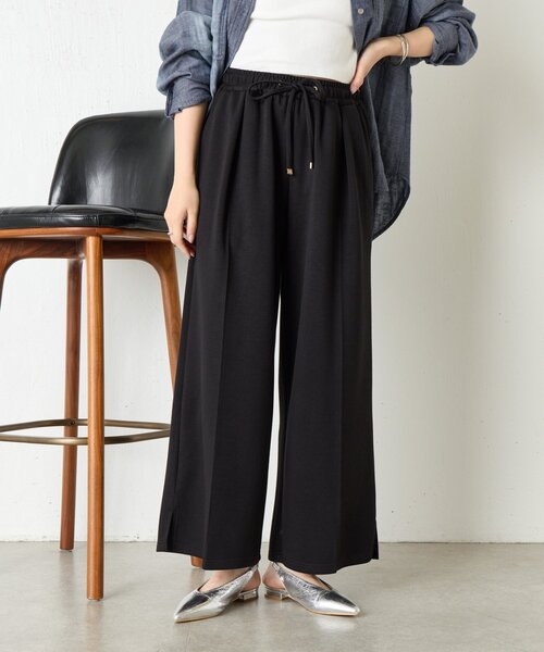 「Jena espace merveilleux」 イージーパンツ FREE チャコールグレー レディース_画像5