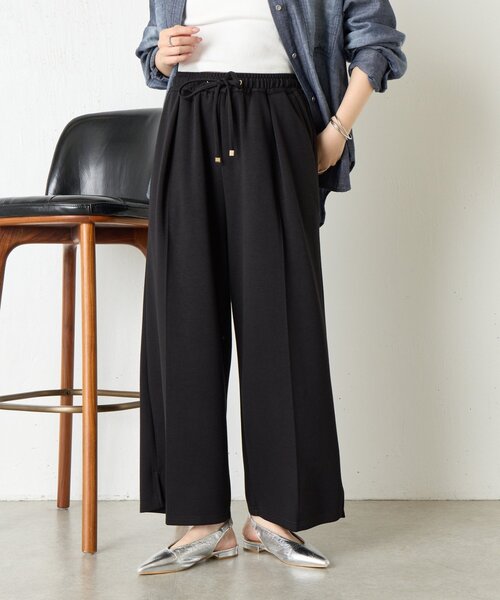 「Jena espace merveilleux」 イージーパンツ FREE チャコールグレー レディース_画像6