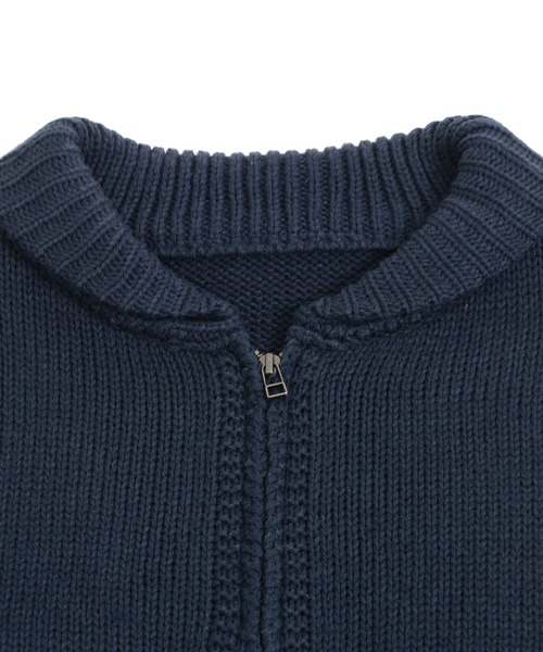 「Revo.」 ニットカーディガン 1 ナチュラル メンズ_画像2