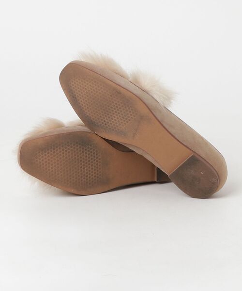 「NUMBER TWENTY-ONE」 フラットパンプス 36 ベージュ レディース_画像3