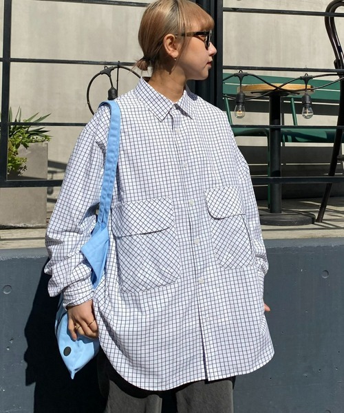 「CIAOPANIC TYPY」 長袖シャツ MEDIUM ネイビー メンズ_画像3