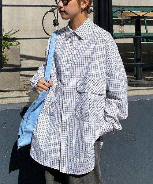 「CIAOPANIC TYPY」 長袖シャツ MEDIUM ネイビー メンズ_画像4