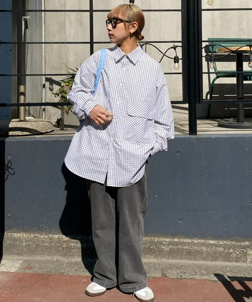 「CIAOPANIC TYPY」 長袖シャツ MEDIUM ネイビー メンズ_画像5