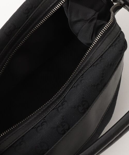 「GUCCI」 GG柄 ハンドバッグ - ブラック レディースの画像