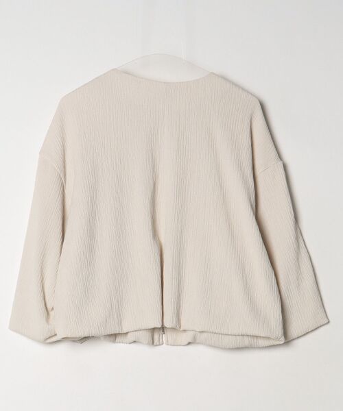 「INDIVI」 ブルゾン 15 ホワイト レディース_画像2