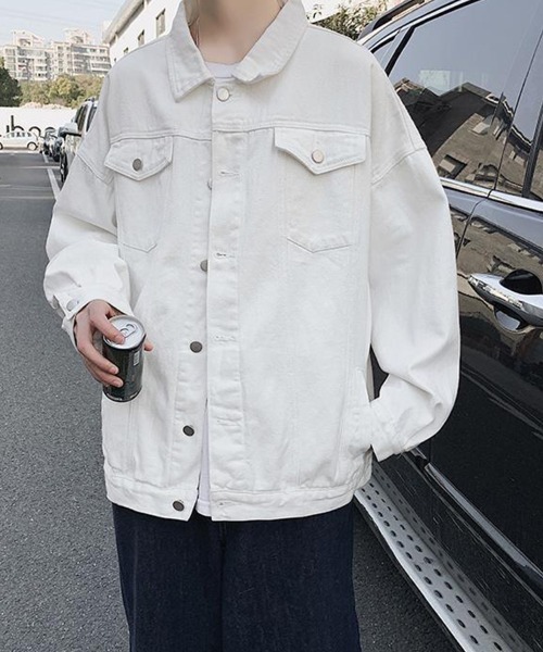 KELVIN デニムジャケット gジャン Basic Oversized Denim Jacket
