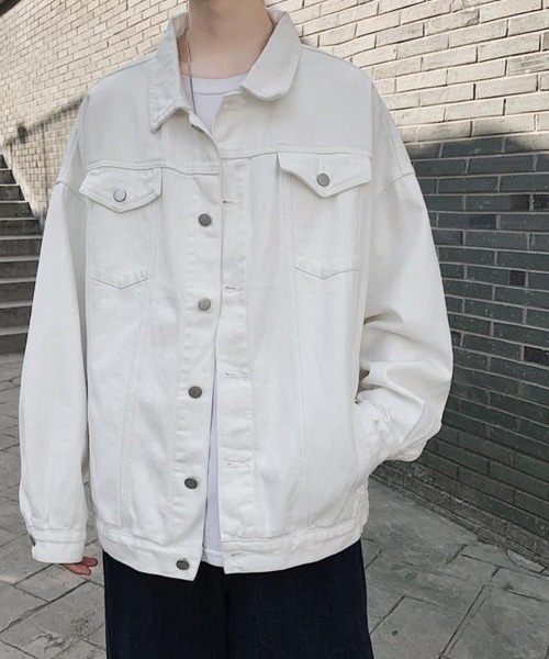 KELVIN デニムジャケット gジャン Basic Oversized Denim Jacket