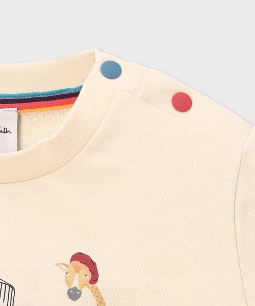 Paul Smith JUNIOR tシャツ ジュニア ハットアニマル Tシャツ / 893195