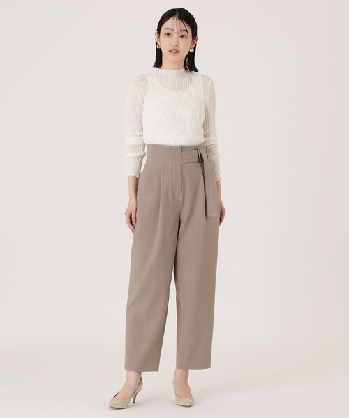 「CAST:」 長袖ニット M レッド レディース_画像6