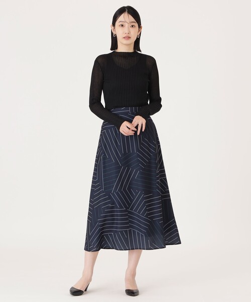 「CAST:」 長袖ニット M レッド レディース_画像8