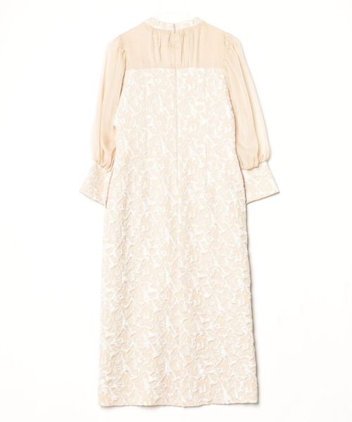 「niana」 長袖ワンピース M ベージュ レディースの画像