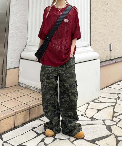 「sedacle」 カーゴパンツ SMALL ライトカーキ メンズ_画像6