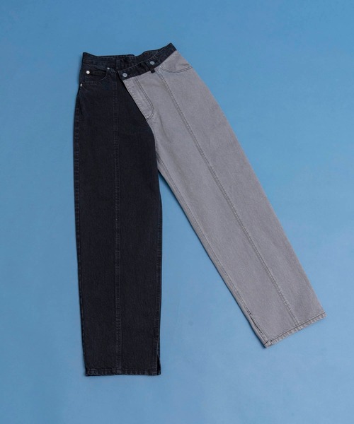 「MAISON SPECIAL」 デニムパンツ 38 ブラック レディース