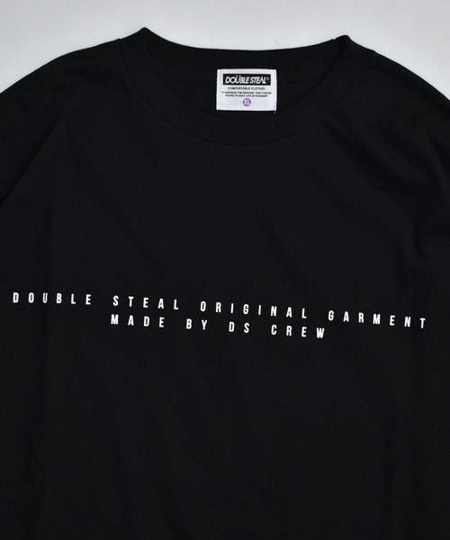 「DOUBLE STEAL」 長袖Tシャツ - ライトブラウン メンズ_画像7