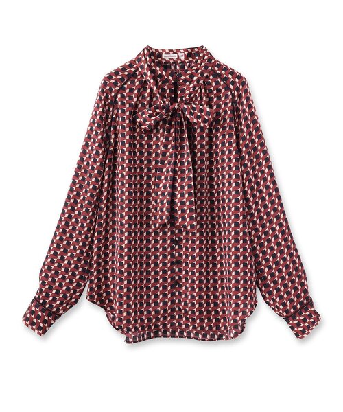 「DRESSTERIOR」 長袖ブラウス 34 グリーン レディース