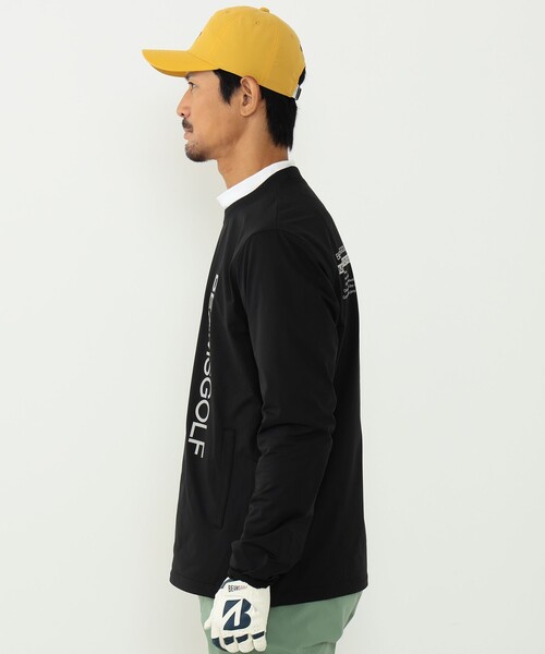 BEAMS GOLF（ビームス ゴルフ） 長袖Tシャツ LARGE ネイビー メンズ