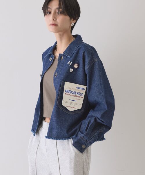 AMERICAN HOLIC（アメリカンホリック） ブラウス シャツ カットオフ