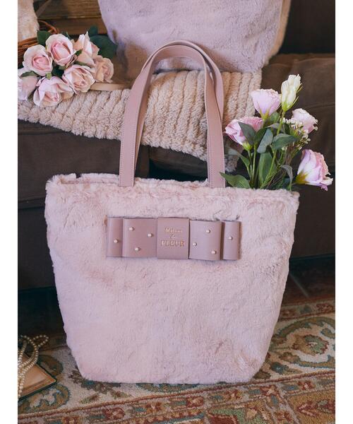 「Maison de FLEUR」 トートバッグ FREE アイボリー レディース_画像4