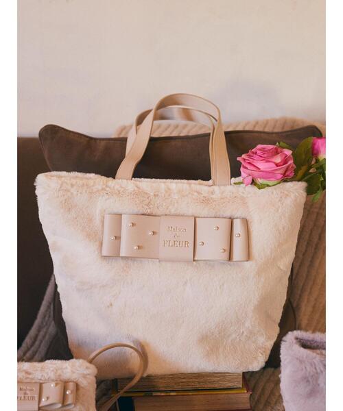 「Maison de FLEUR」 トートバッグ FREE アイボリー レディース_画像5