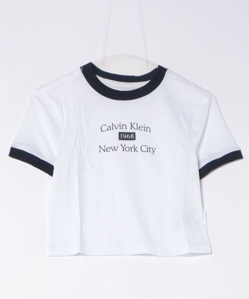 Calvin Klein（カルバン・クライン） tシャツ 半袖Tシャツ ショート丈 
