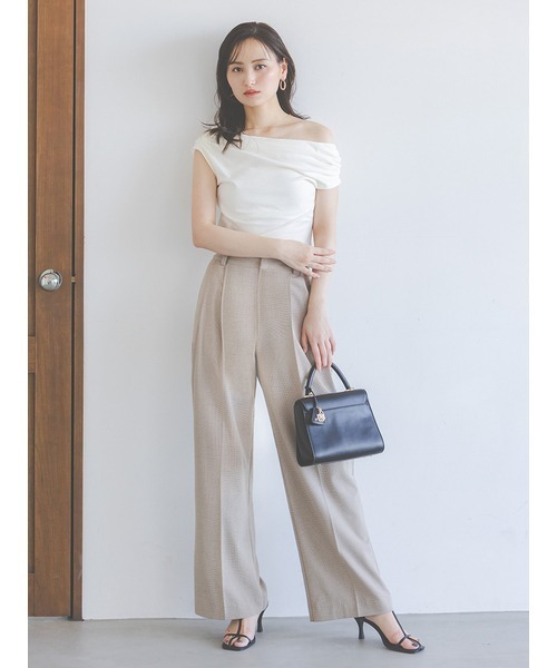 「SNIDEL」 スラックス 1 グレー レディース_画像3