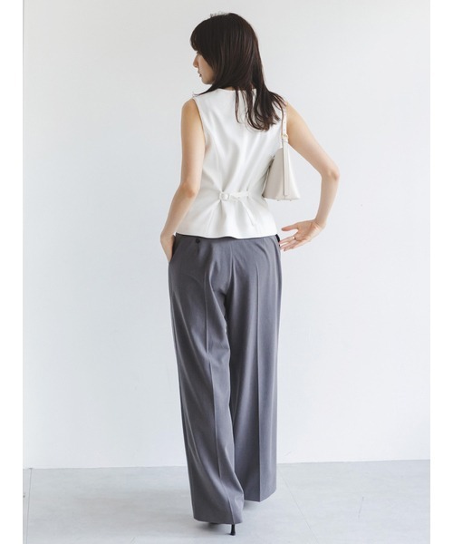 「SNIDEL」 スラックス 1 グレー レディース_画像8
