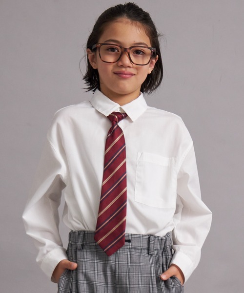 「PAIRMANON STREET」 「KIDS」長袖シャツ 140 ホワイト キッズ_画像5