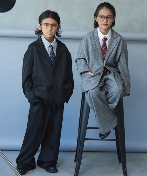 「PAIRMANON STREET」 「KIDS」長袖シャツ 140 ホワイト キッズ_画像8