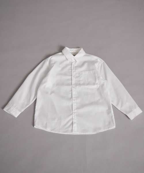 「PAIRMANON STREET」 「KIDS」長袖シャツ 140 ホワイト キッズ_画像9