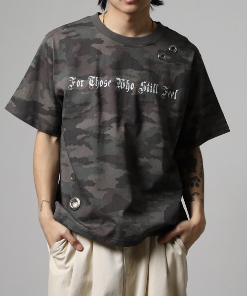 resham Tシャツ Jungle Storm（ジャングルストーム） tシャツ RESHAM アイレット付き