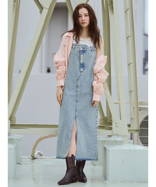 CALNAMUR（カルナムール） ワンピース 「Wrangler」デニムワンピース 