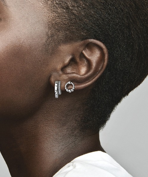 「Pandora」 ピアス（両耳用） FREE シルバー レディース_画像3