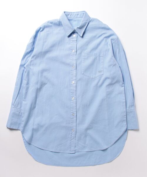 「U by SPICK&SPAN」 長袖シャツ FREE ブルー レディース_画像2