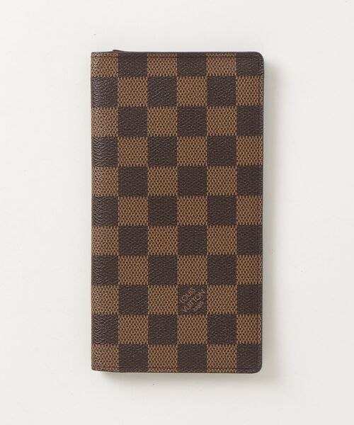 ルイヴィトン 名刺入れ ダミエ レザー ブラウン 中古美品！(52083)※ LOUIS VUITTON（ルイ・ヴィトン） ダミエ カードケース - ブラウン