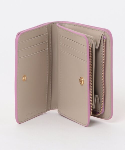 新品未使用MARC JACOBS 二つ折り財布 オリーブ/ピンク/月末値下 MARC JACOBS（マーク・ジェイコブス） 財布 レディース メンズ