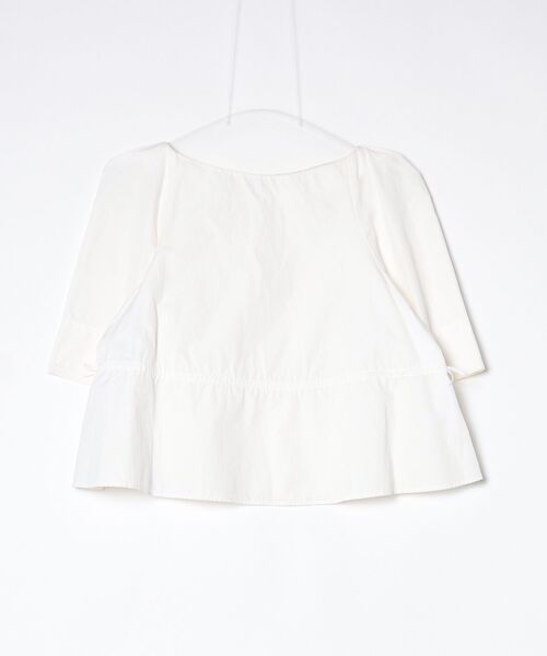 「SEE BY CHLOE」 7分袖ブラウス 38 ホワイト レディース_画像2