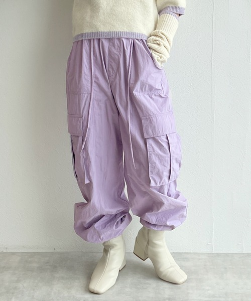 「w closet」 カーゴパンツ - グリーン レディース_画像5