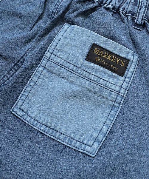 「MARKEY'S」 「KIDS」デニムパンツ 150 ブルー キッズ_画像3