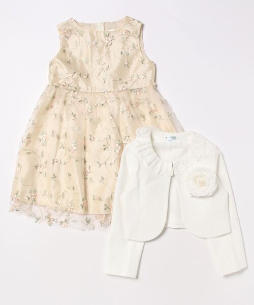 「Catherine Cottage」 「KIDS」セットアップ 110 ベージュ キッズ_画像2