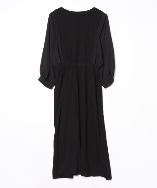 「PREFERIR」 長袖ワンピース LARGE ブラック レディース_画像2