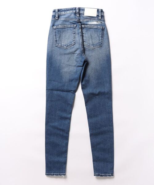 GYDA スキニーデニム XSサイズ GYDA（ジェイダ） スキニーデニムパンツ X-SMALL ブルー レディース